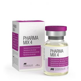 PharmaMix-4 (Микс стероидов) PharmaCom Labs балон 10 мл (600 мг/1 мл)